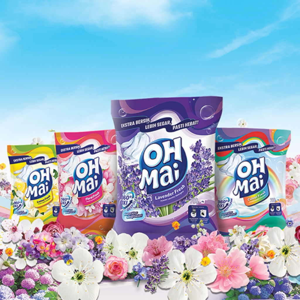 Oh Mai Powder Detergent 60g / 700g | Shopee Malaysia