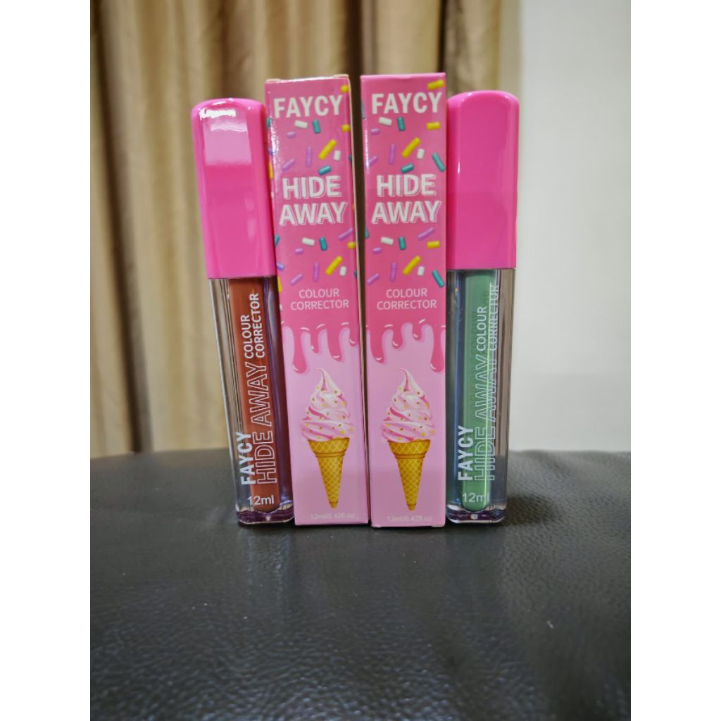 faycy hide away faycy colour corrector faycy corrector 12ml | Shopee ...