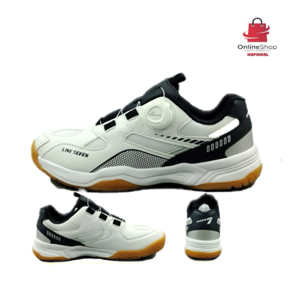 LINE SEVEN KASUT BADMINTON BUDAK JUNIOR COURT SHOE (size32-38