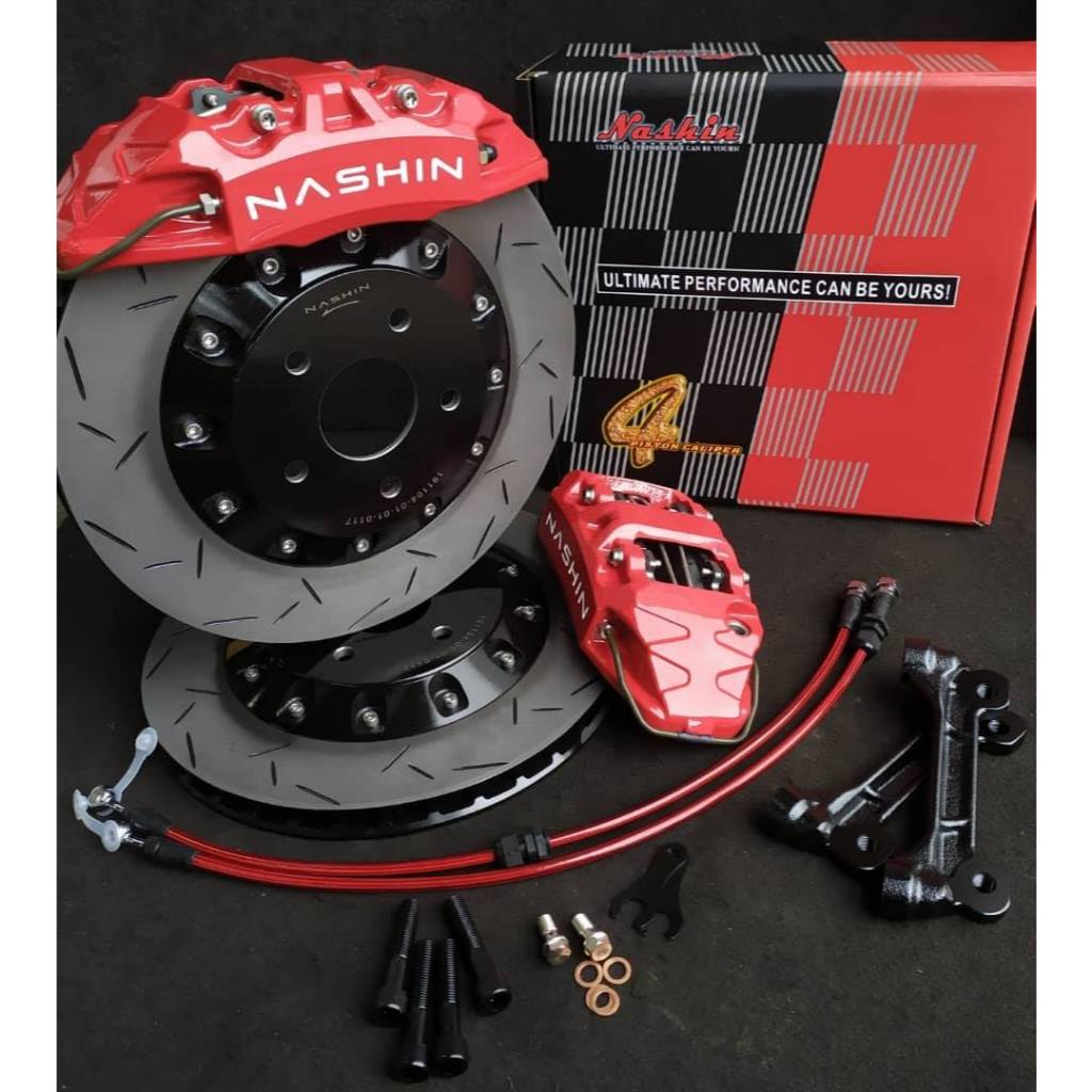 Toyota Vios AC100 2023+ - Nashin N3 Big 4 Pot Big Brake Kit (330mm ...