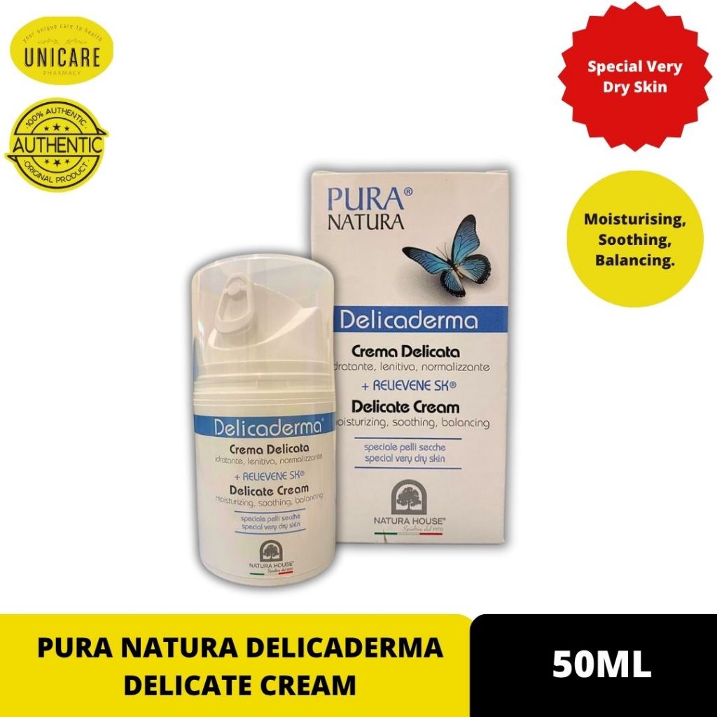 PURA NATURA DELICADERMA DELICATE CREAM 50ML | Shopee Malaysia