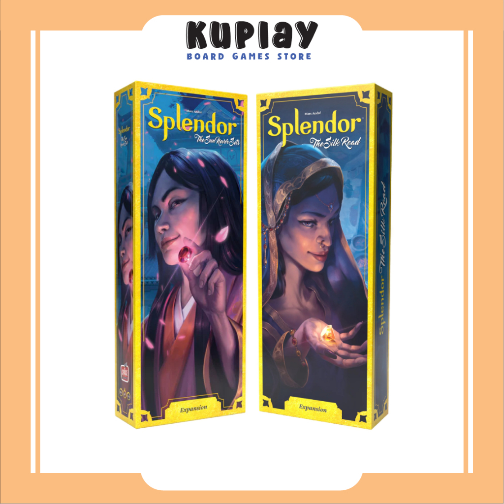 Splendor: The Sun Never Sets / The Silk Road Expansion (Original ...