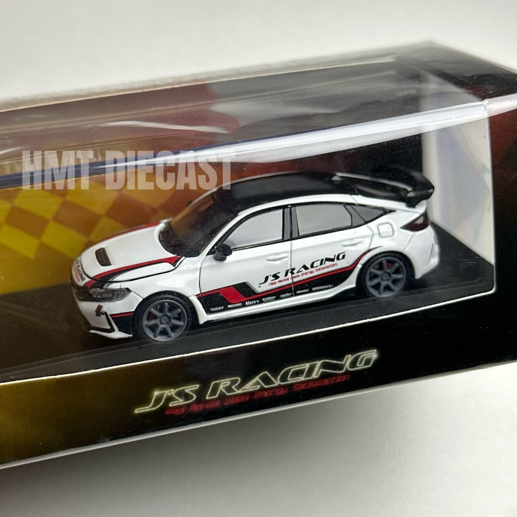 (READY STOCK) MOTORHELIX 1/64 Honda Civic Type R FL5 JS Racing Pear ...