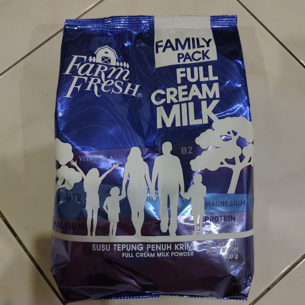Farm Fresh Full Cream Milk Powder 800g (1pack) | Shopee Malaysia