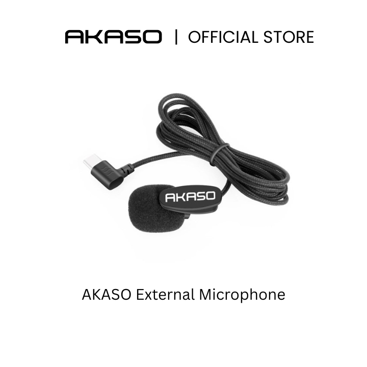 AKASO External Microphone (Type-C) | Shopee Malaysia