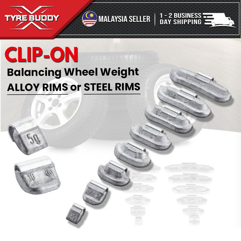 Light Truck Passenger Car Clip-On Balancing Wheel Weight for Alloy Rims ...
