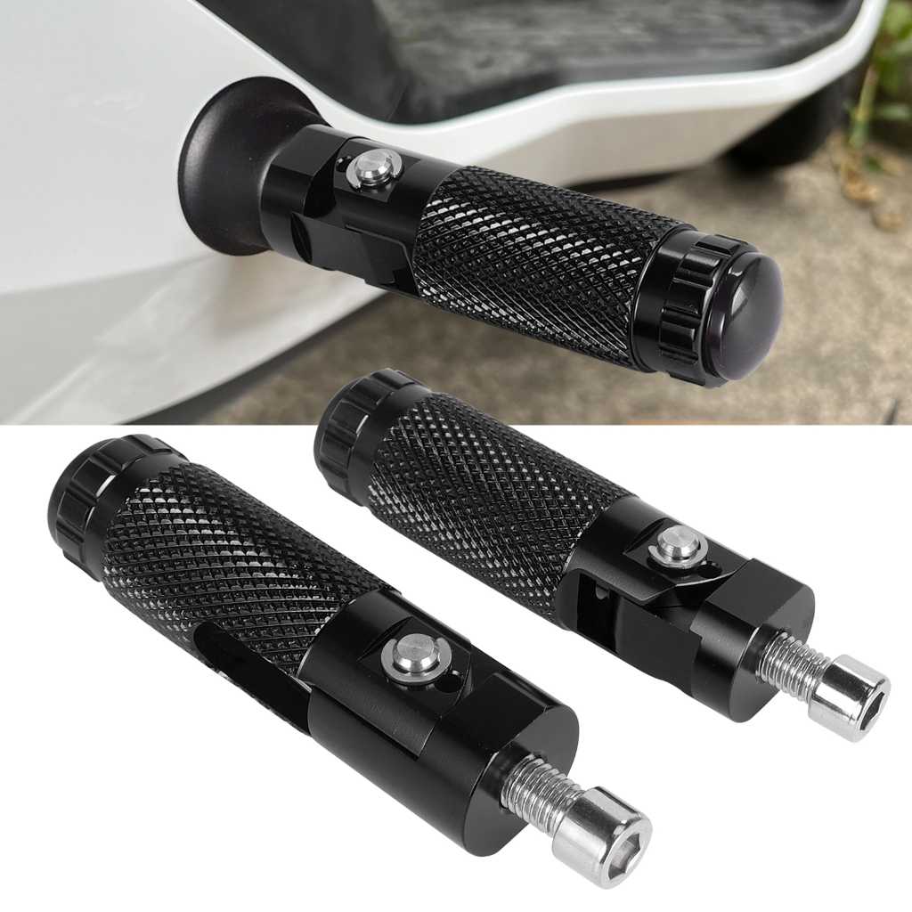 86MM Universal CNC Folding Motorcycle Aluminum Footrests Footpeg For ...