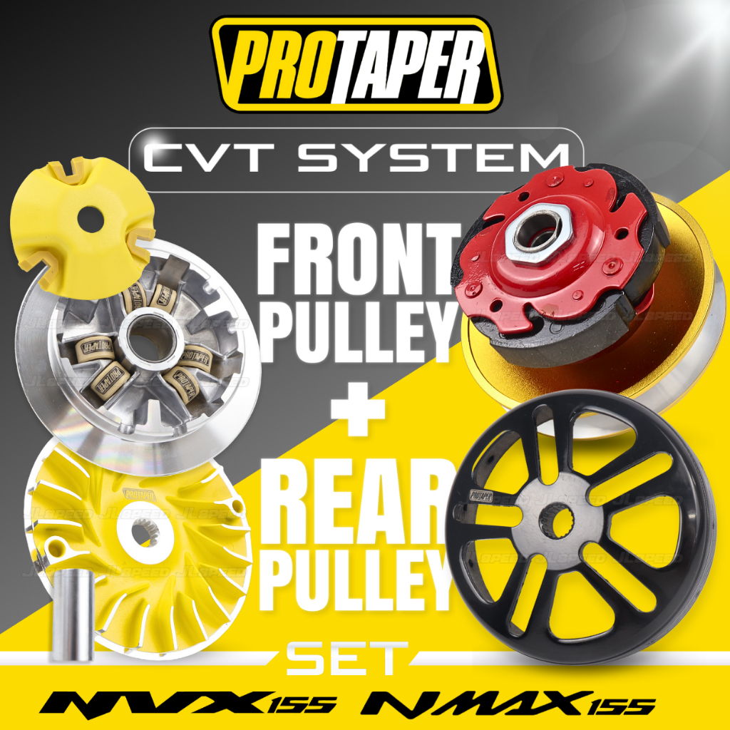 PROTAPER Racing Pulley Kit Set Yamaha NVX 155 V1 V2 / NMAX 155 V1 V2 ...