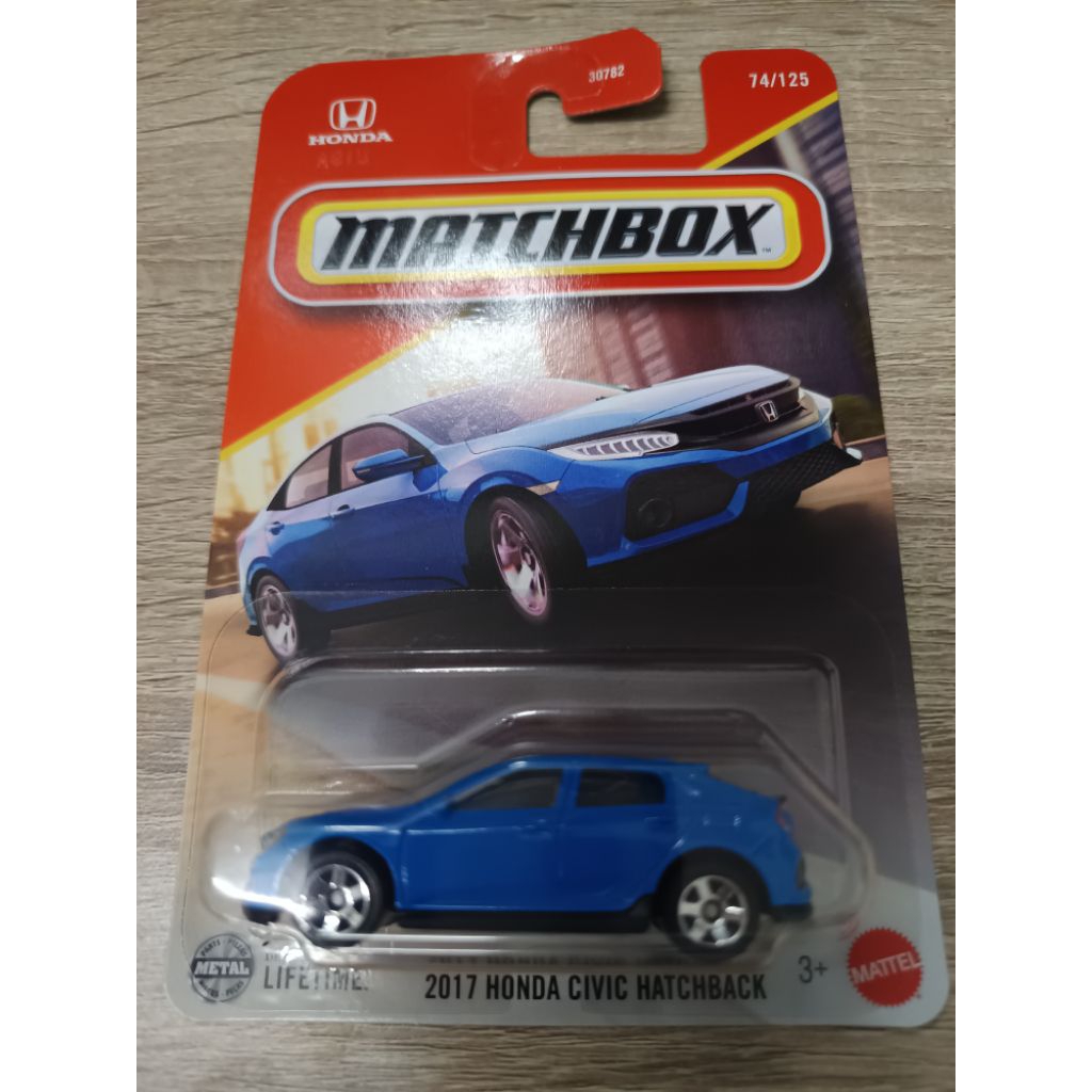 Matchbox 2017 Honda Civic Hatchback | Shopee Malaysia