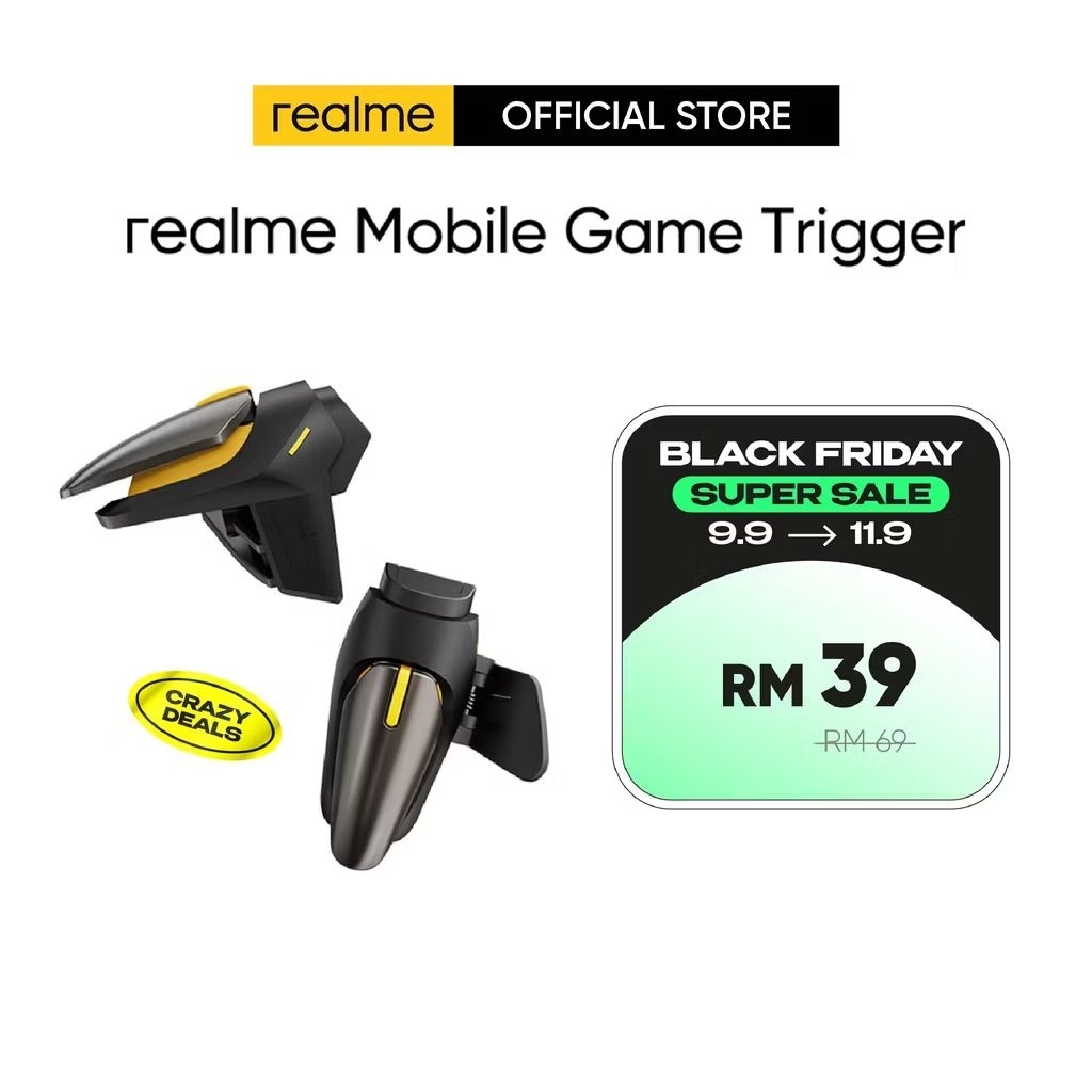 realme Mobile Game Trigger Physical Buttons for Latency-Free Control ...