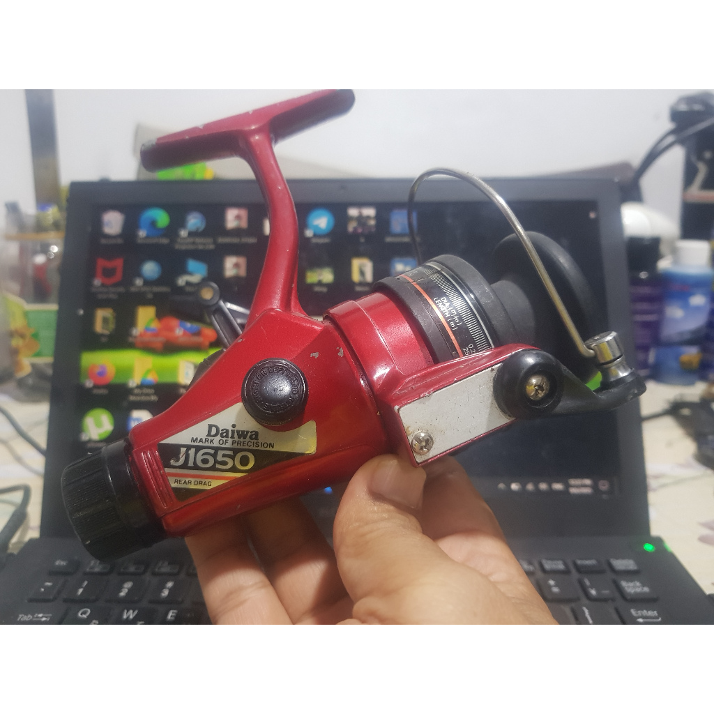 Korea Made Vintage Daiwa J1650 Fishing Reel Pancing | Shopee Malaysia