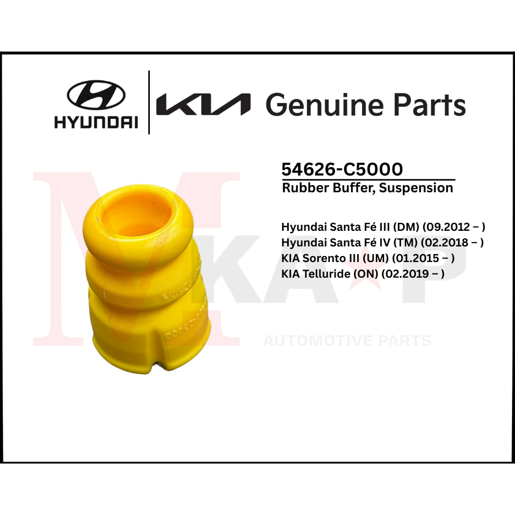 Rubber Buffer, Suspension Fits Hyundai Santa Fe, KIA Sorento, Telluride ...