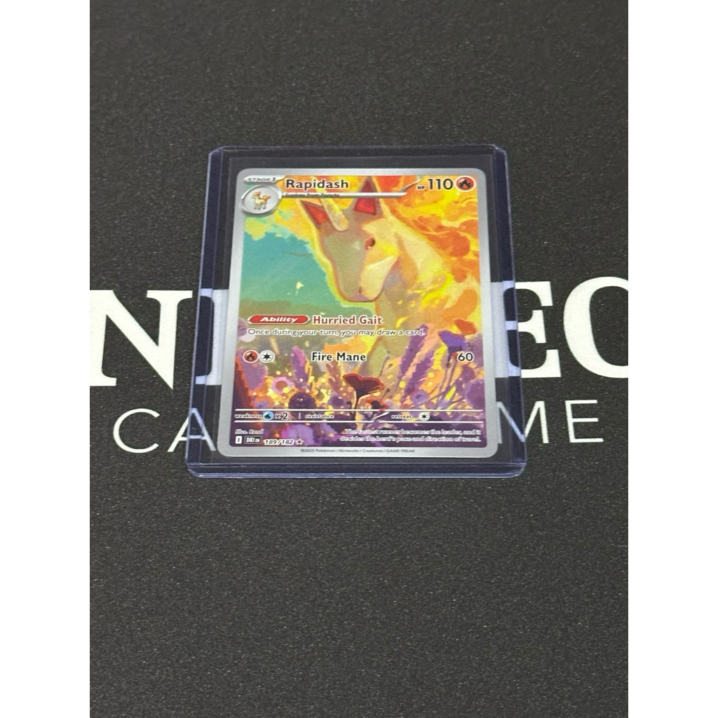 Rapidash 189/182 Destined Rivals Illustration Rare (IR) | Shopee Malaysia