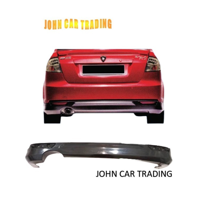 Ready Stock Proton Saga Fl PU SE Rear Skirt BodyKit Saga Flx Skirt ...