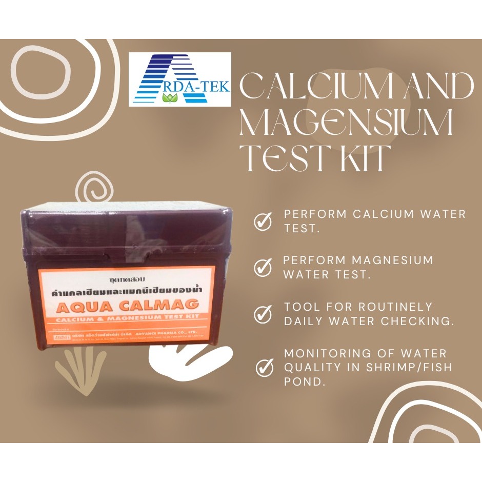 Visual Reference: Aqua Calmag Test Kit Aqua Calmag Calcium And Magnesium Test