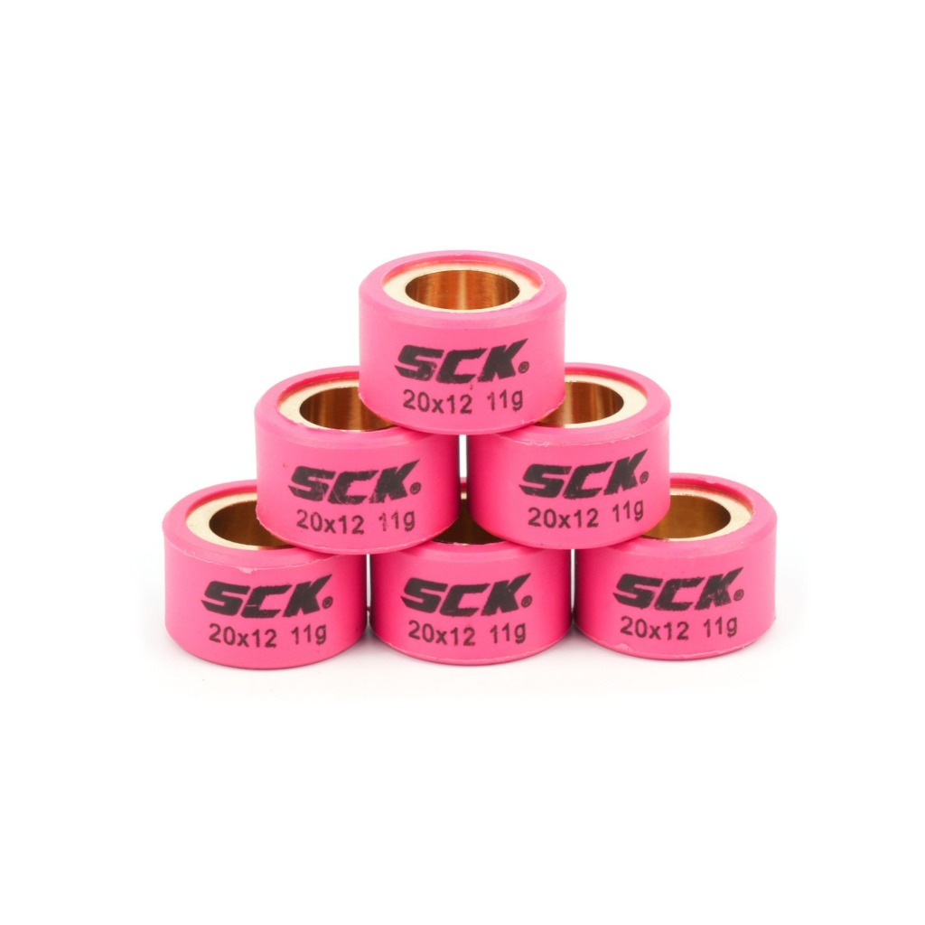 SCK CVT ROLLER SET 6PCS 11g/13g/16g/17g/18g - 6PCS NVX NMAX ADV160 ...