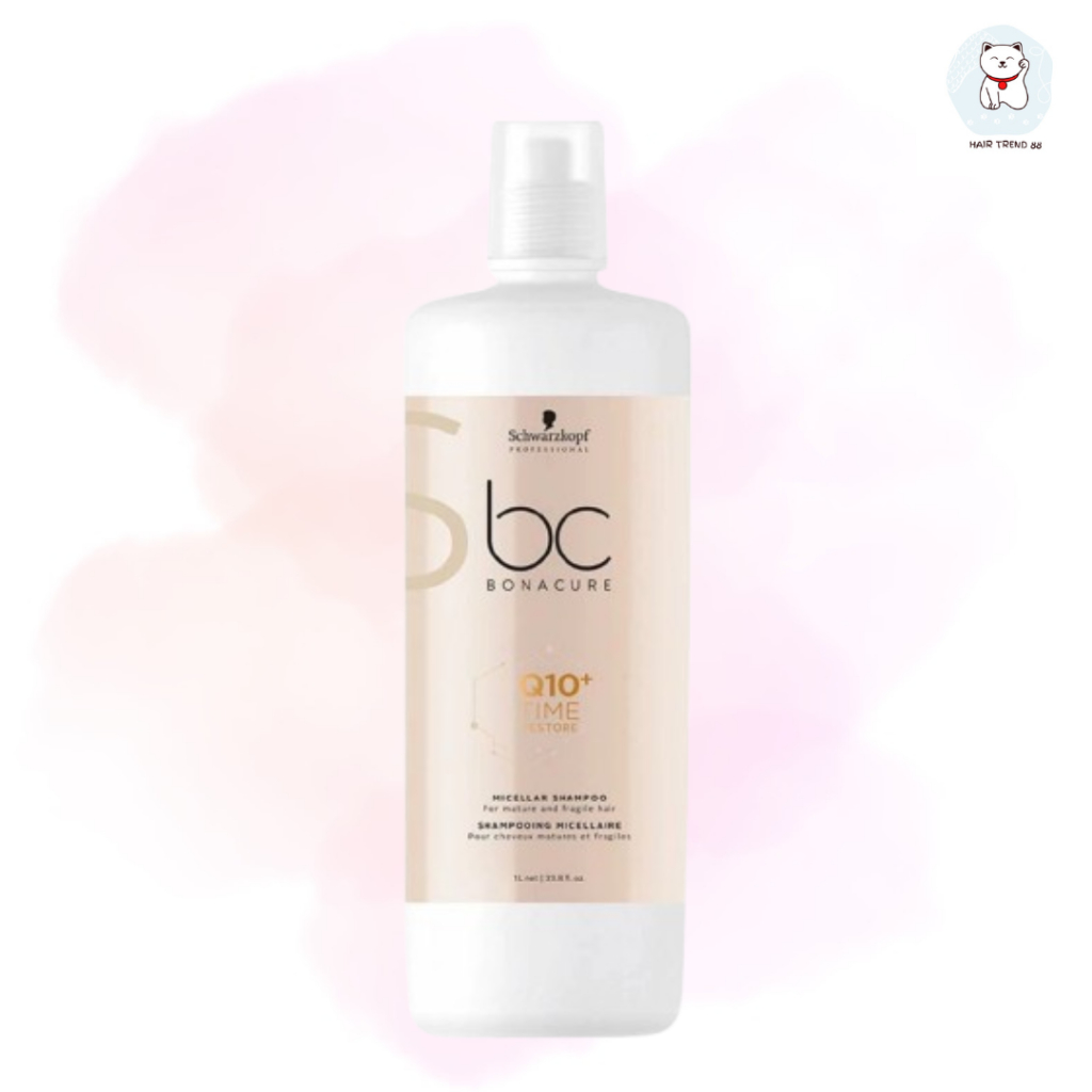 【Only Shampoo With Pump】Schwarzkopf BC Q10+ Time Restore Shampoo ...