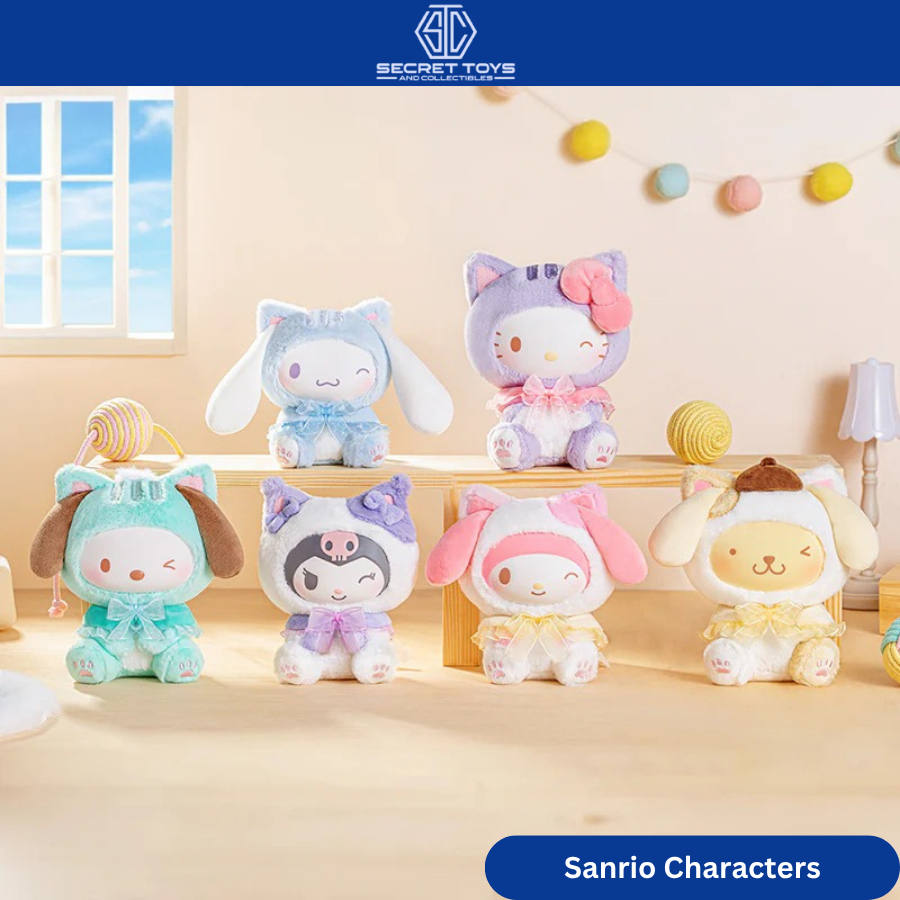 original-toptoy-sanrio-characters-play-with-kittens-series-plush