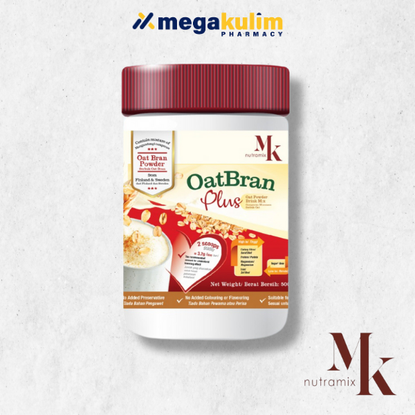 Mk Nutramix Oat Bran Plus 500g | Shopee Malaysia