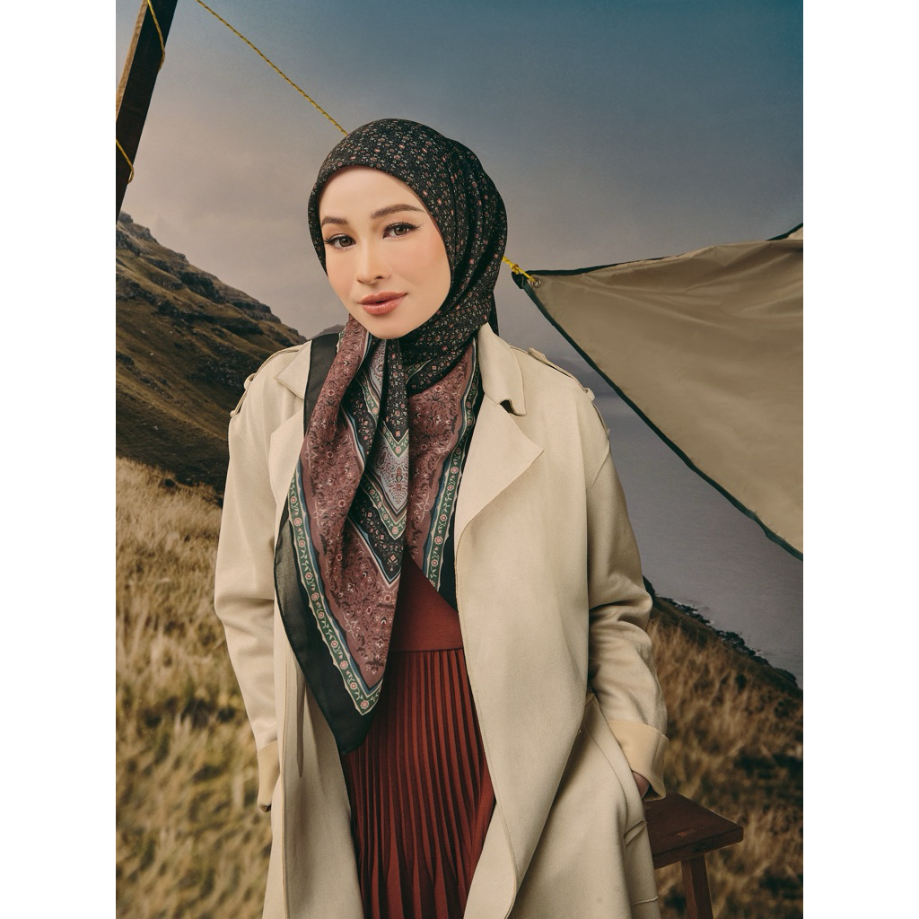 AMEERAZAINI TUDUNG BAWAL PRINTED BIDANG 47