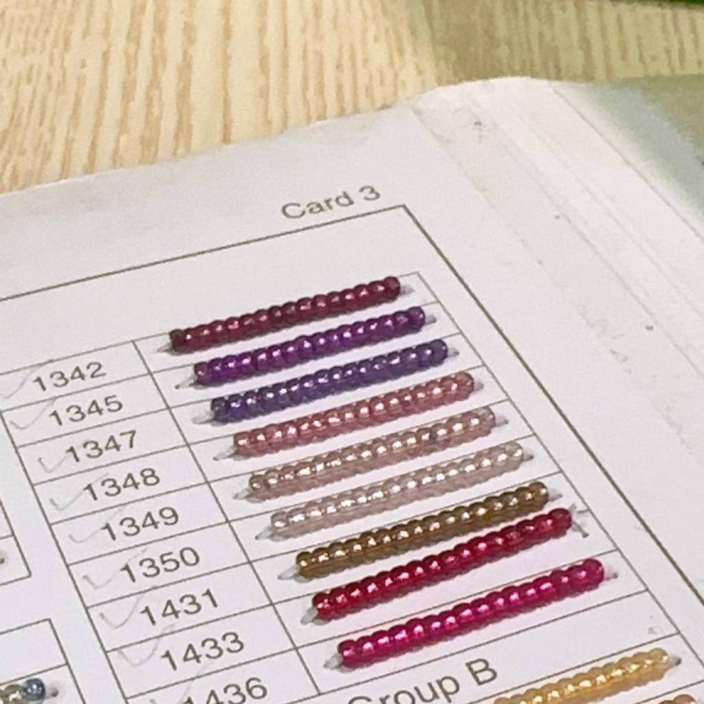 5 gram of Miyuki 11/0 2mm silverline dyed color round glass beads for ...