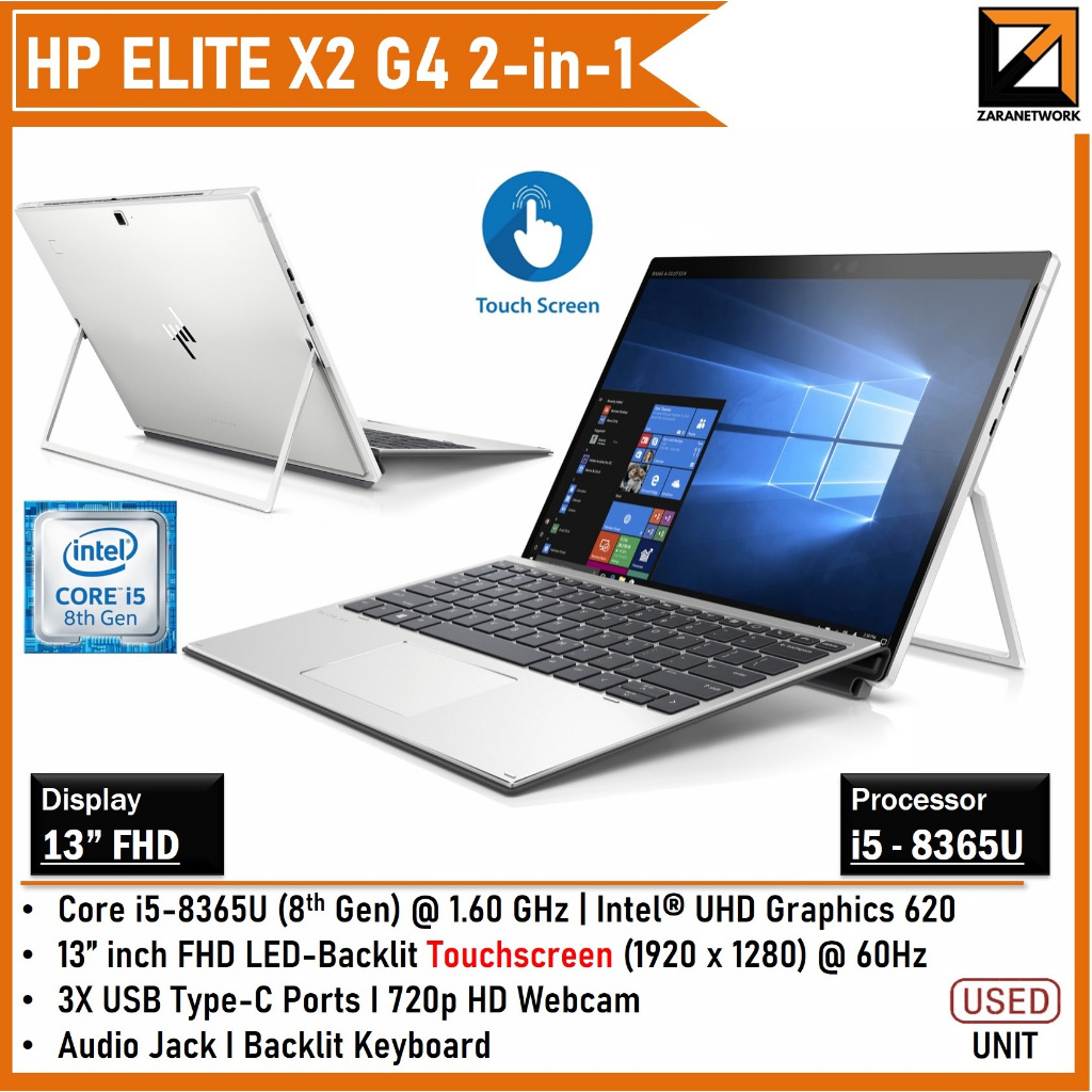 HP Elite x2 1012 G4 2-in-1 LAPTOP(1 YEAR WARRANTY T&C)12.3