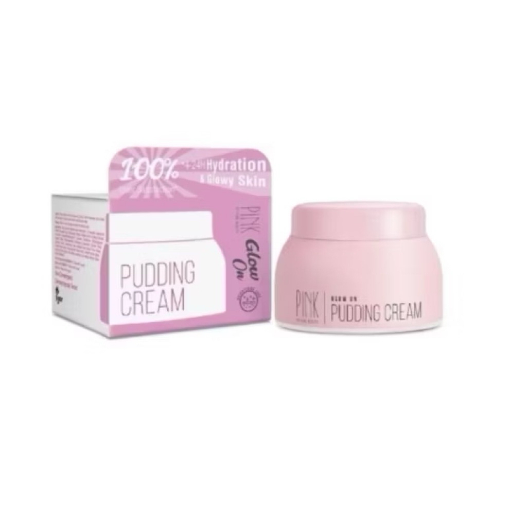 PINK BY PURE BEAUTY(100%Original) Glow On Pudding Cream 10ml/30ml/50ml ...