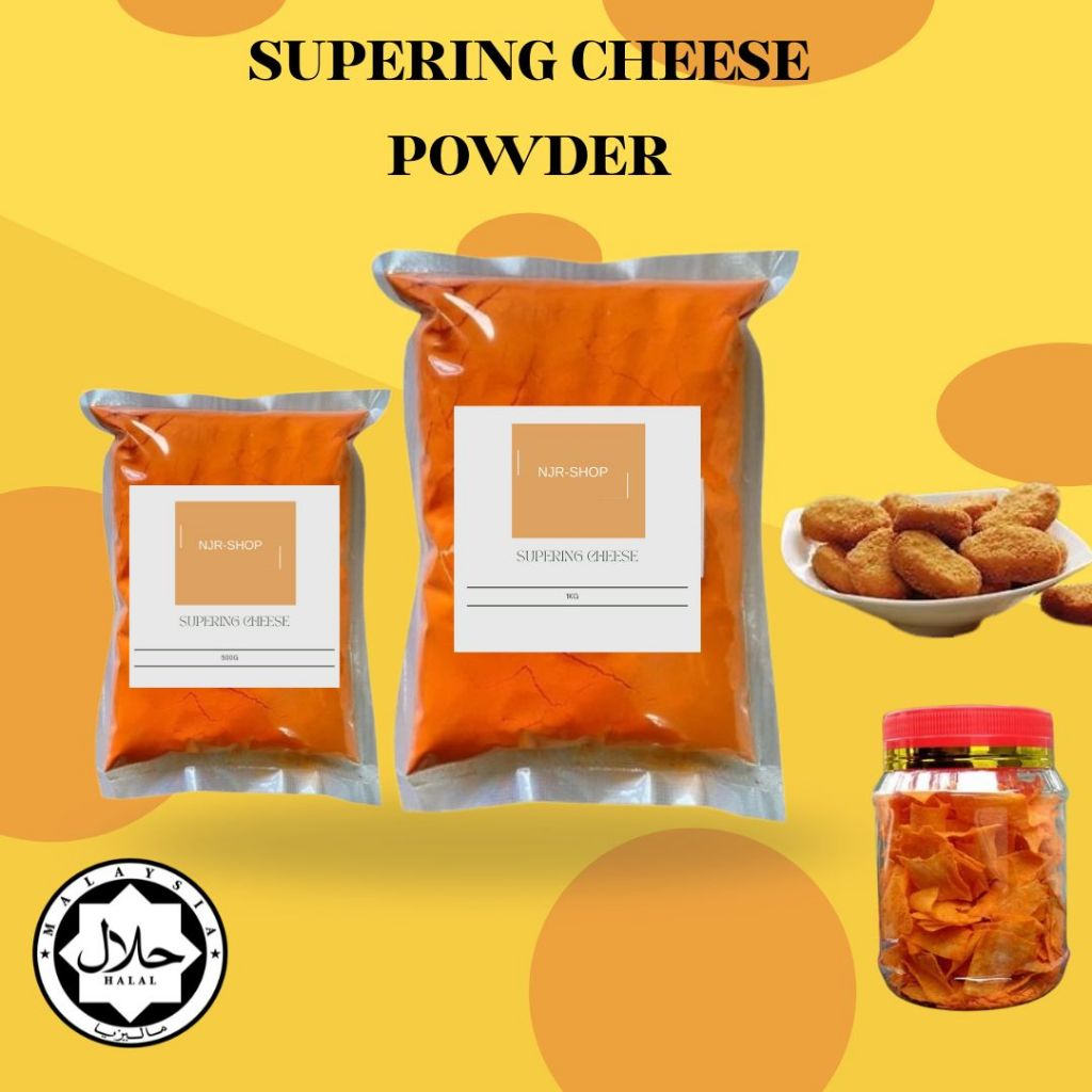 SUPERING CHEESE POWDER (500g/1Kg) | Shopee Malaysia