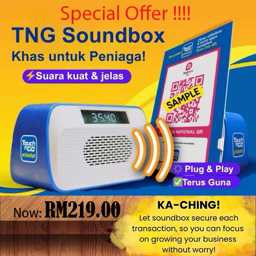 Touch 'n Go eWallet Soundbox Ewallet/QR SOUNBOX【Ready Stock】 | Shopee ...