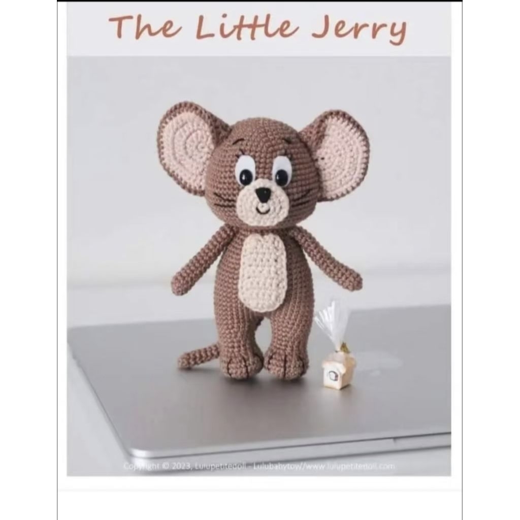 E pattern E amigurumi crochet Jerry | Shopee Malaysia