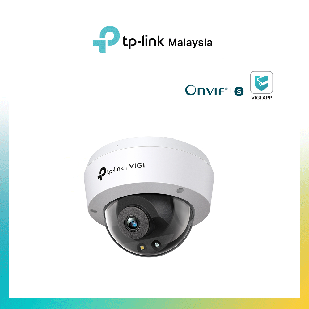 TP-Link VIGI C250 5MP Dome Camera – Smart Detection, Human/Vehicle ...