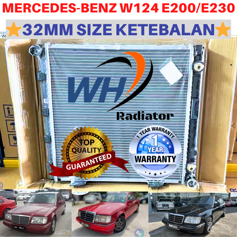 MERCEDES BENZ W124 E200/E230 32mm(3 Layer) TOP QUALITY AUTO/MANUAL ...