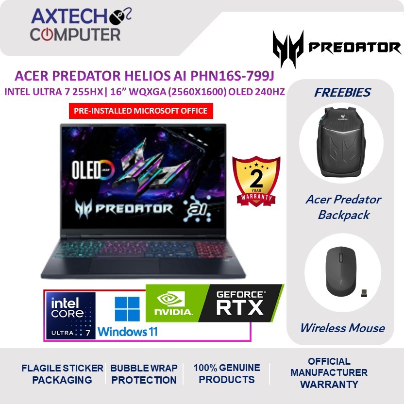 Acer Predator Helios Neo 16S AI PHN16S-71-799J 16