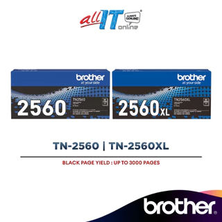 Brother TN-2560 1.2k | TN-2560XL 3k Toner for DCP-L2640DW Black Toner Cartridge