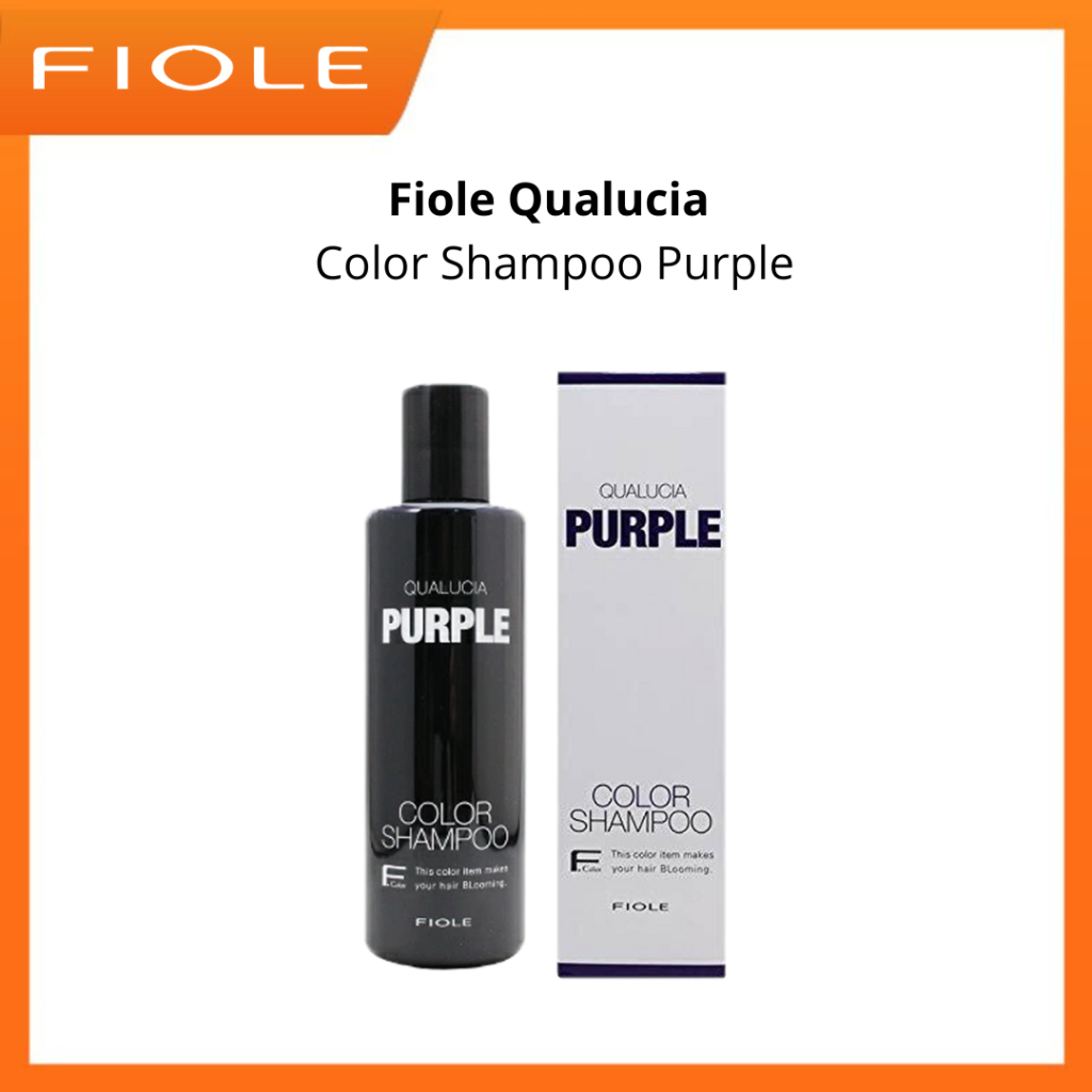 FIOLE QUALUCIA Color Shampoo Purple 250ml Warna Syampu | Shopee Malaysia