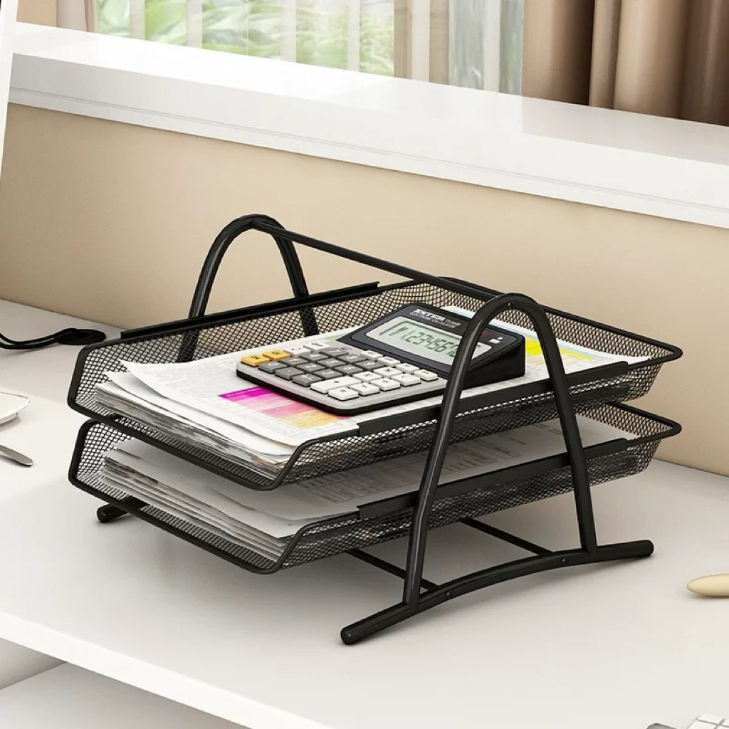 File Document Letter Paper Tray Sorter Collection File Desk Organizer ...