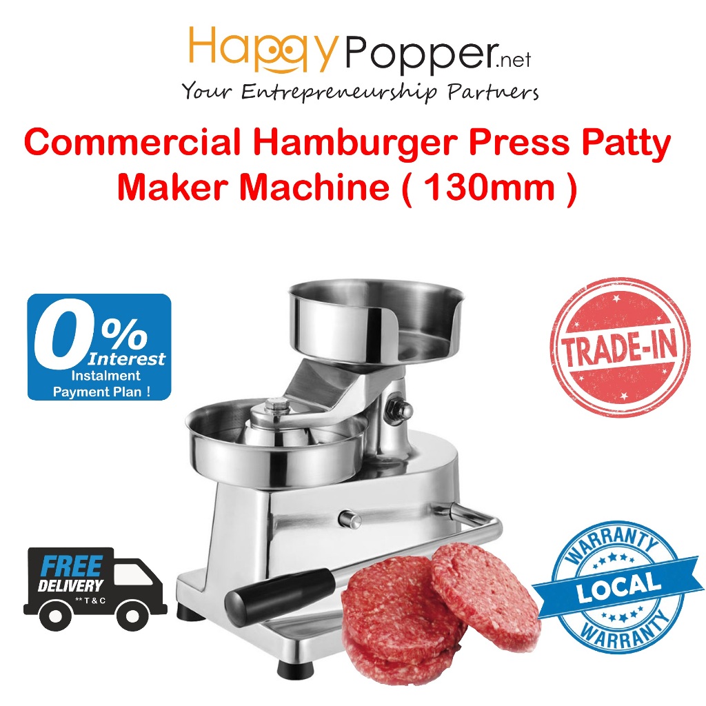 Happypopper Commercial Food Grade Stainless steel Daging Hamburger Beef ...