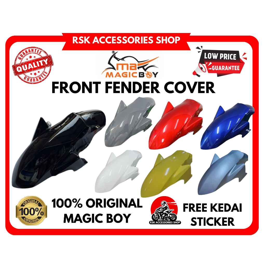 Magicboy Magat potong front fender cover custom PNP Y15ZR Y16 ZR Y15 ...