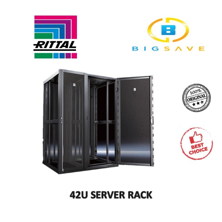 RITTAL 42U FR IT SERVER RACK | Shopee Malaysia