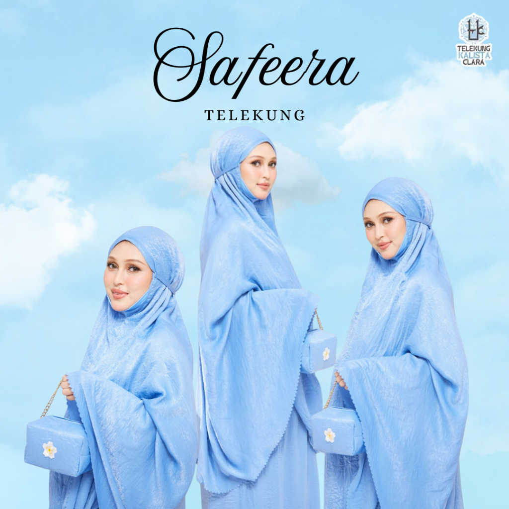 Telekung Safeera New Collection | Shopee Malaysia