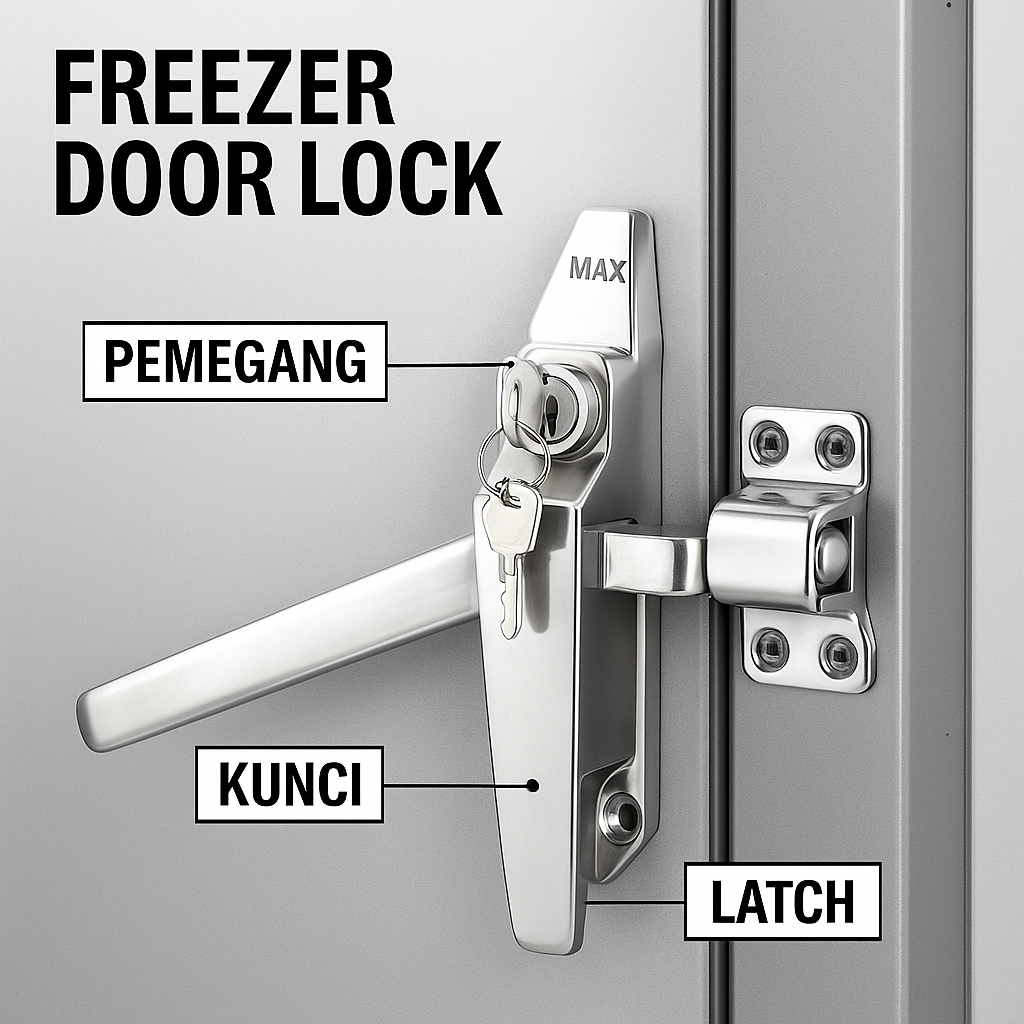 Universal Chiller Door Key Locker Lever Latch Walk In Cooler Freezer ...