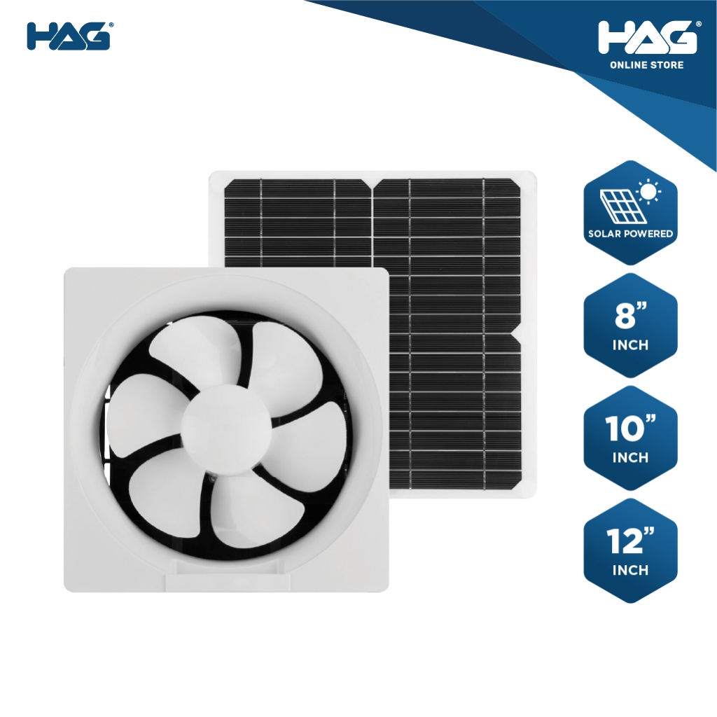 HAG SEF-908/910/912 Solar Exhaust Ventilation Fan | 8