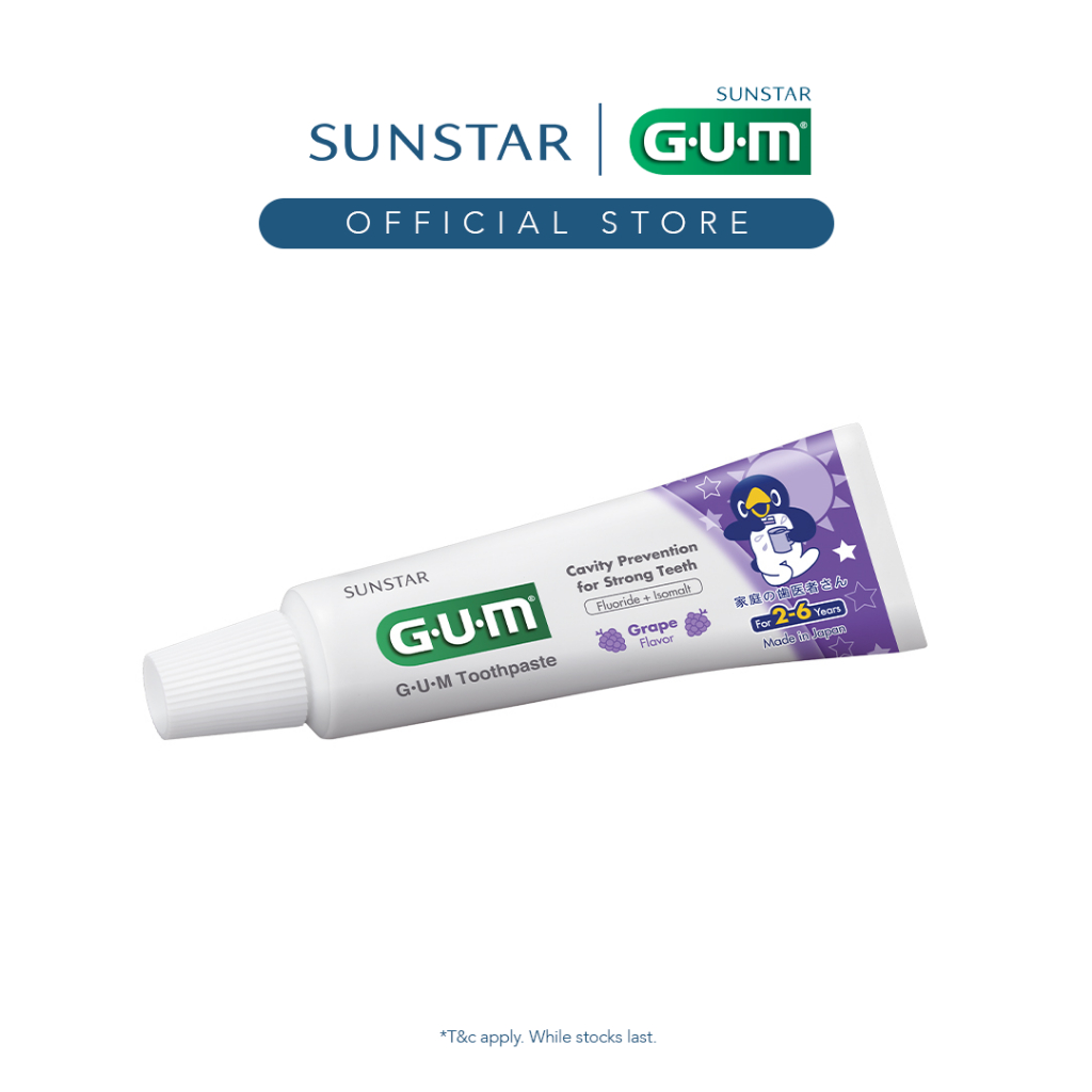 [Gift with Purchase] GUM Toothpaste For 2-6 Years - Grape (25g ...