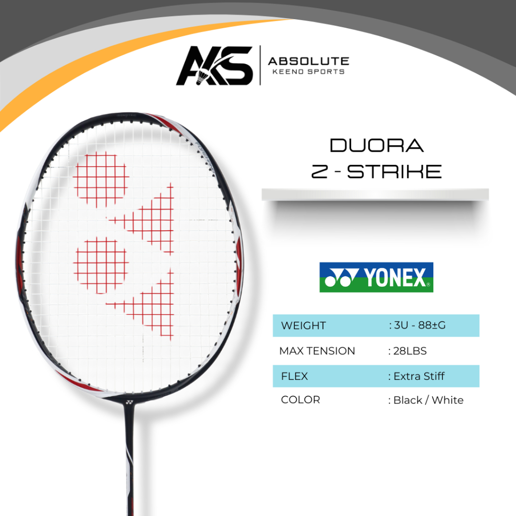 YONEX Duora Z-STRIKE Badminton Racket | Shopee Malaysia