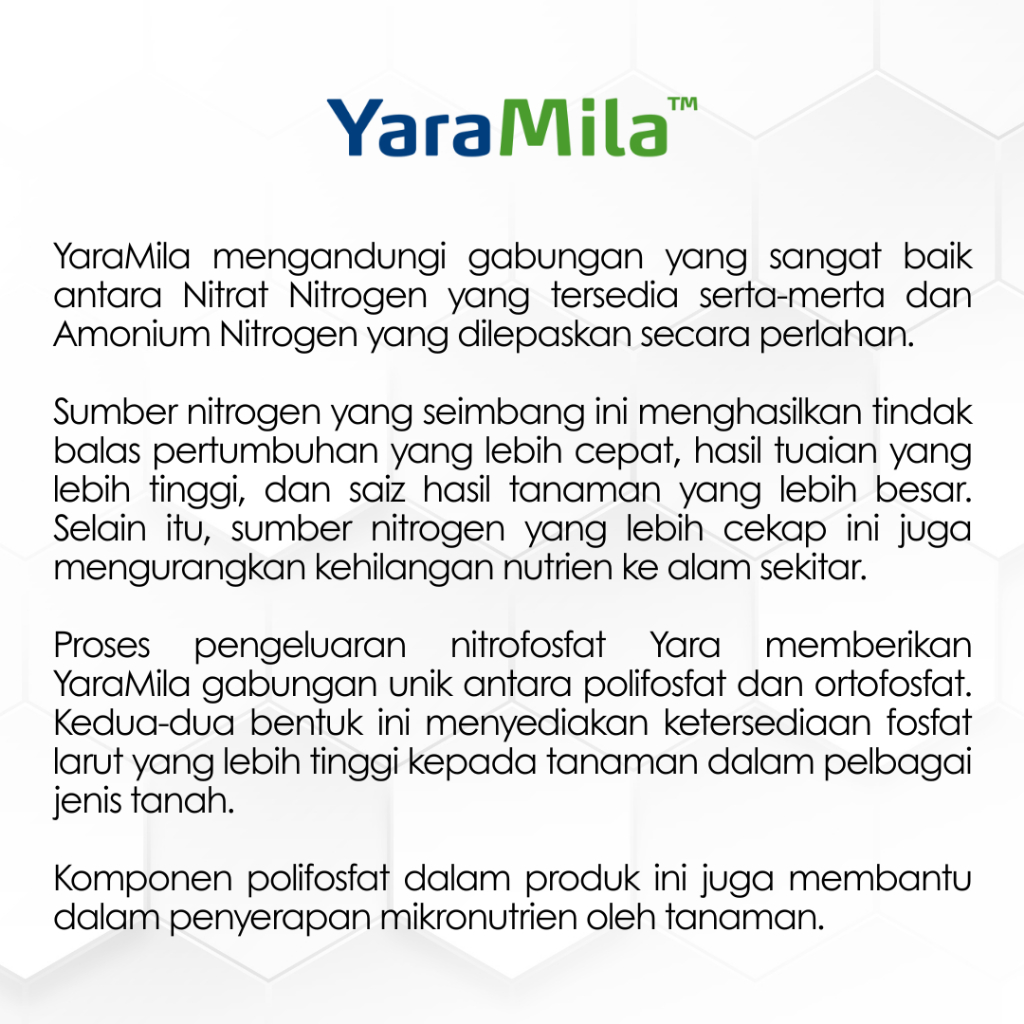 1kg AgroBuddy x Yara YaraMila Baja Subur Baja Daun Baja Paksa Bunga ...