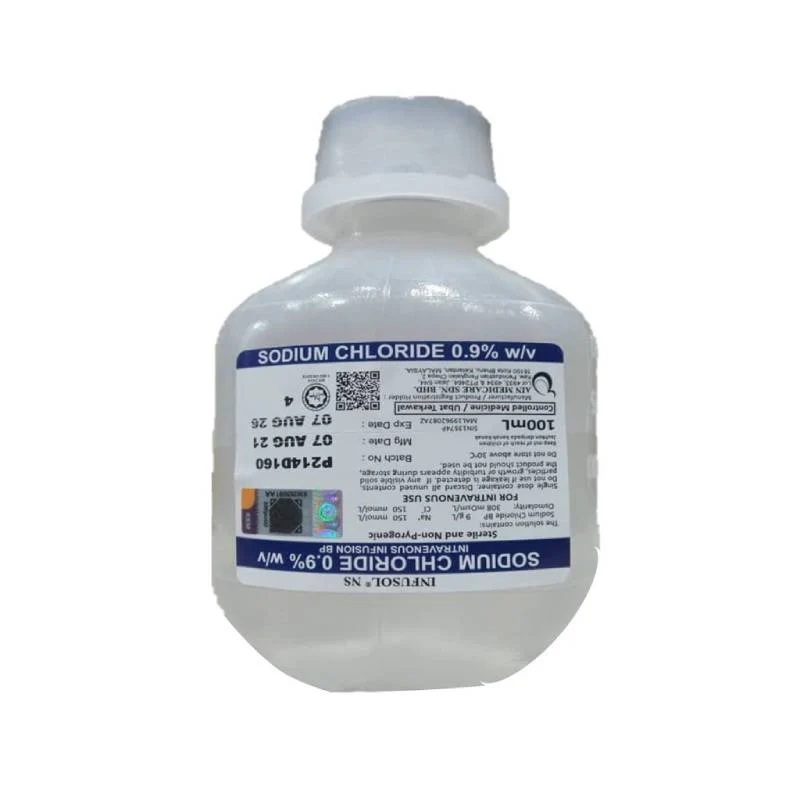 INFUSOL NORMAL SALINE 0.9% (100ml) | Shopee Malaysia