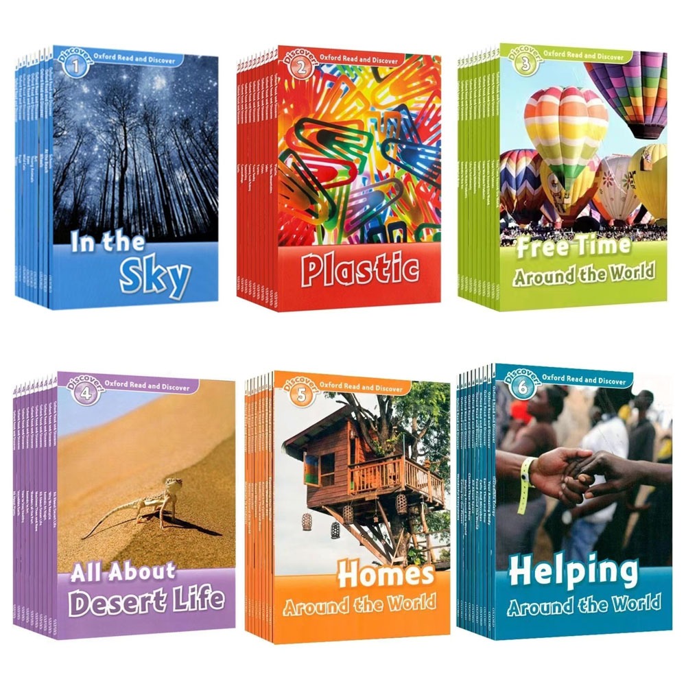 108 Books Oxford Read and Discover 1-6 Stages Oxford Reading and ...
