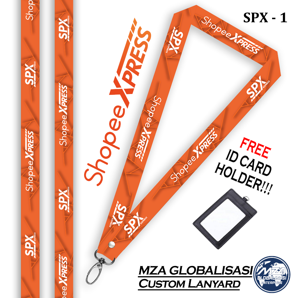 [ Ready Stock ] 2 DESIGN SPX Shopee Express + FREE ID Card Holder ...