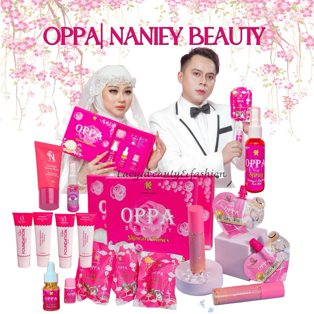 OPPA UV SUNSCREEN / FOUNDATION KILAT / FACIAL CLEANSER / SERUM ...