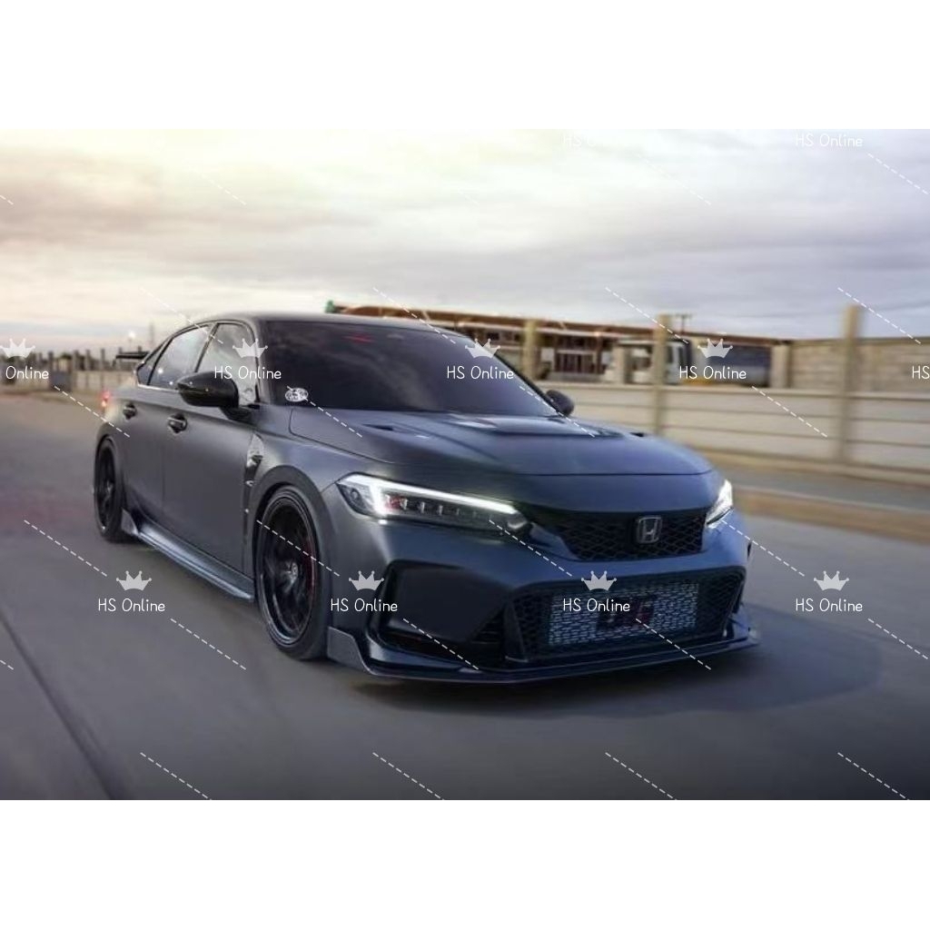 Honda Civic FE For Convert Fl5 Type R Bumper N2R Thailand Front Lip ...